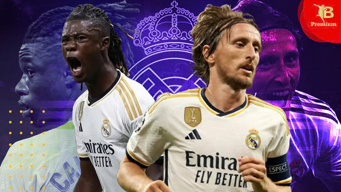 Camavinga và Modric đang nâng bước hàng tiền vệ của Real Madrid